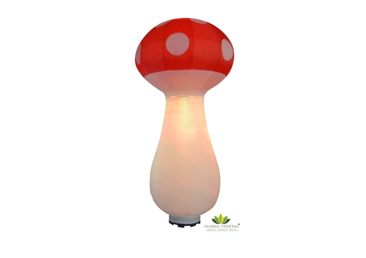 Location De Champignon Gonflable Lumineux Global V G Tal