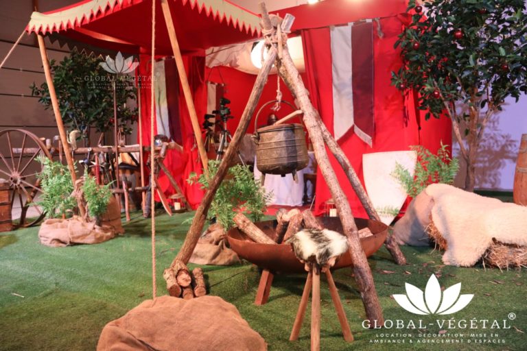 Création décor médiéval pour le jeu Rise of Kingdoms - Global Végétal®
