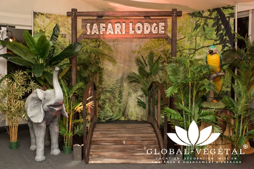 Location décoration jungle - Global Végétal®