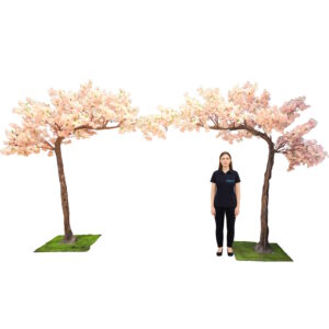 Location d’arche artificielle cerisier rose