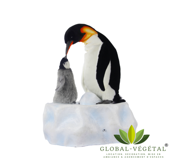 location de pingouin animatronique pour votre décoration à thème