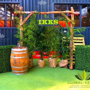 Végétalisation d’un parc de loisirs pour IKKS