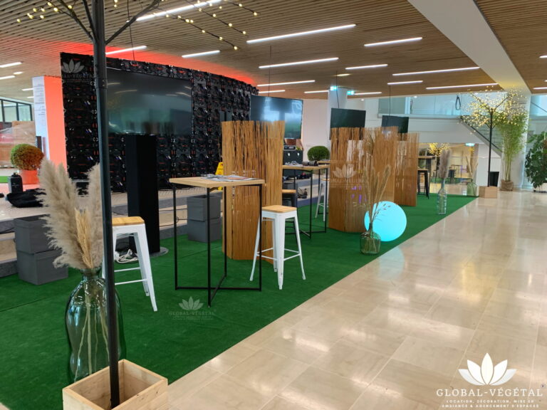 Location décoration végétale sur-mesure