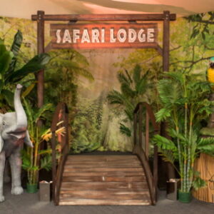 Location de décoration jungle tropicale