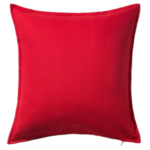 Location coussin rouge