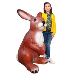 Location statue lapin géant