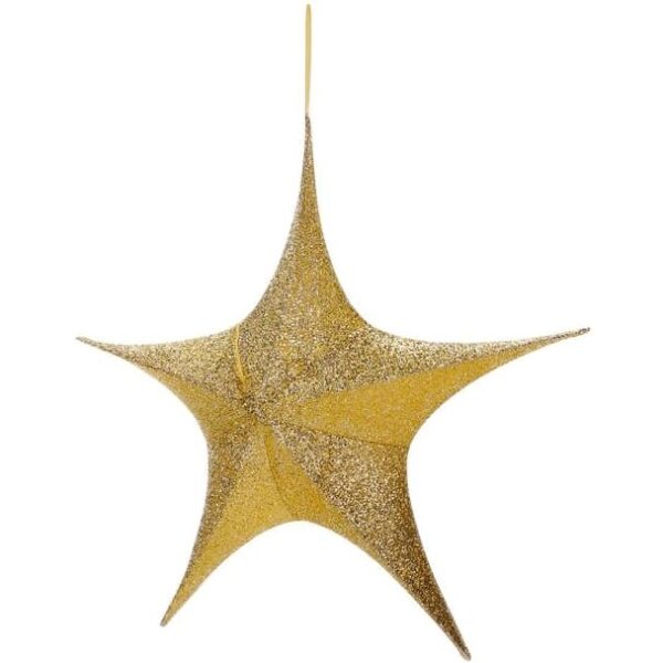 location étoile doré 75cm