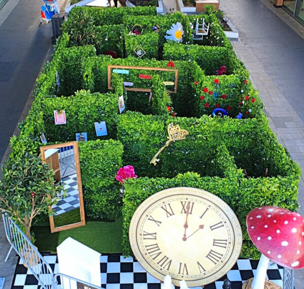Location labyrinthe végétal