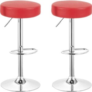 Location tabouret haut rouge