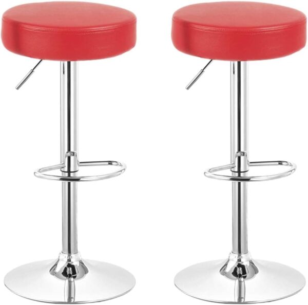 Location tabouret haut rouge