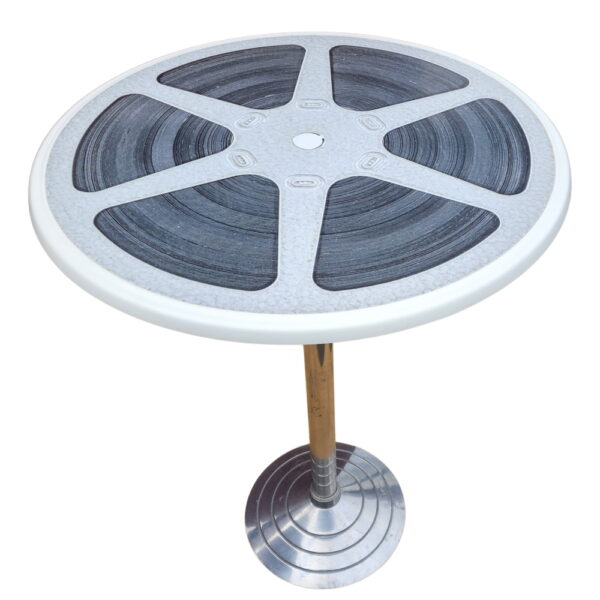 Mange debout bobine de film