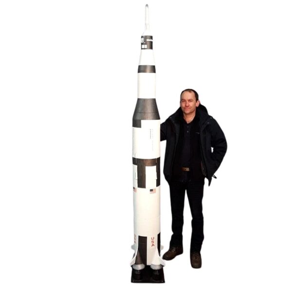 Fusée rocket en résine