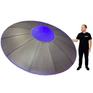 Location soucoupe volante lumineuse