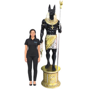 Location statue d&rsquo;Anubis sur base